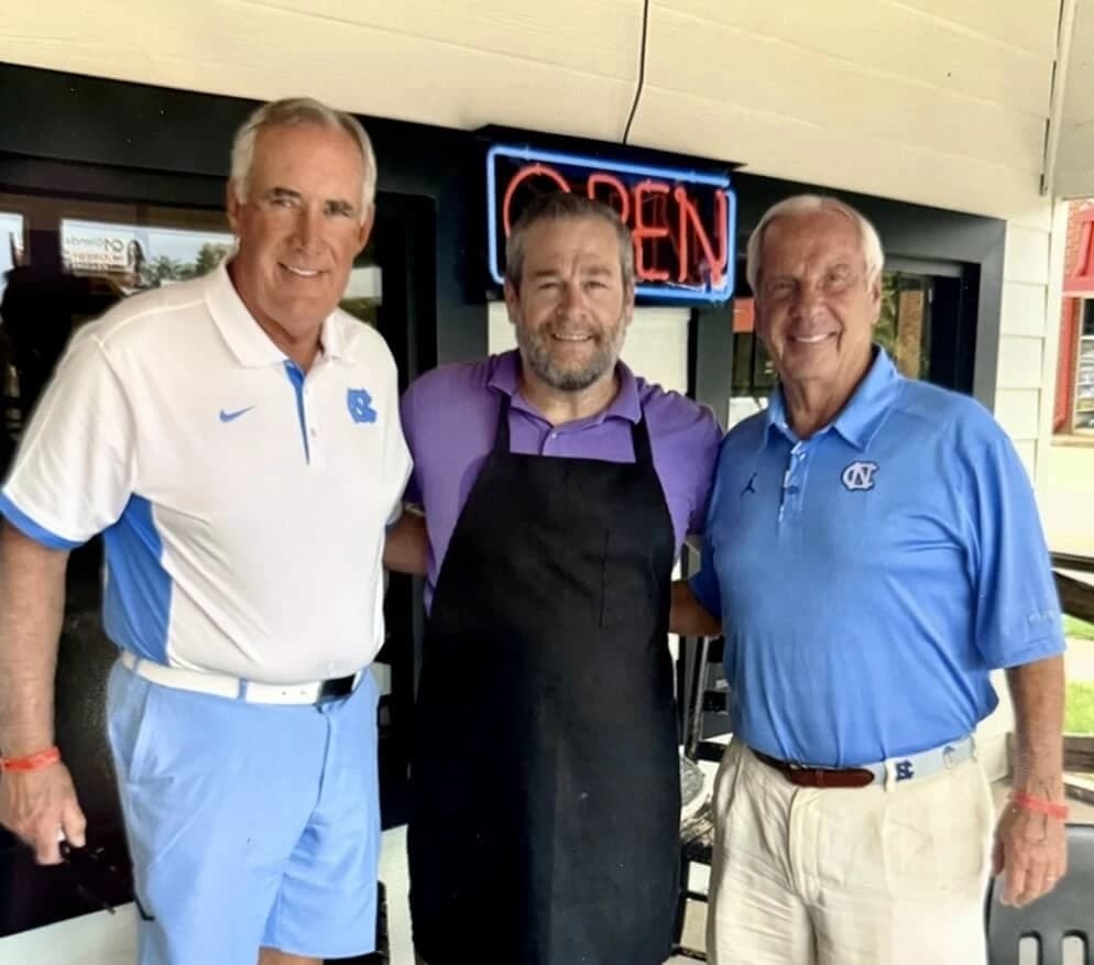 Roy Williams at Scott's Walk-Up Bar-B-Q
