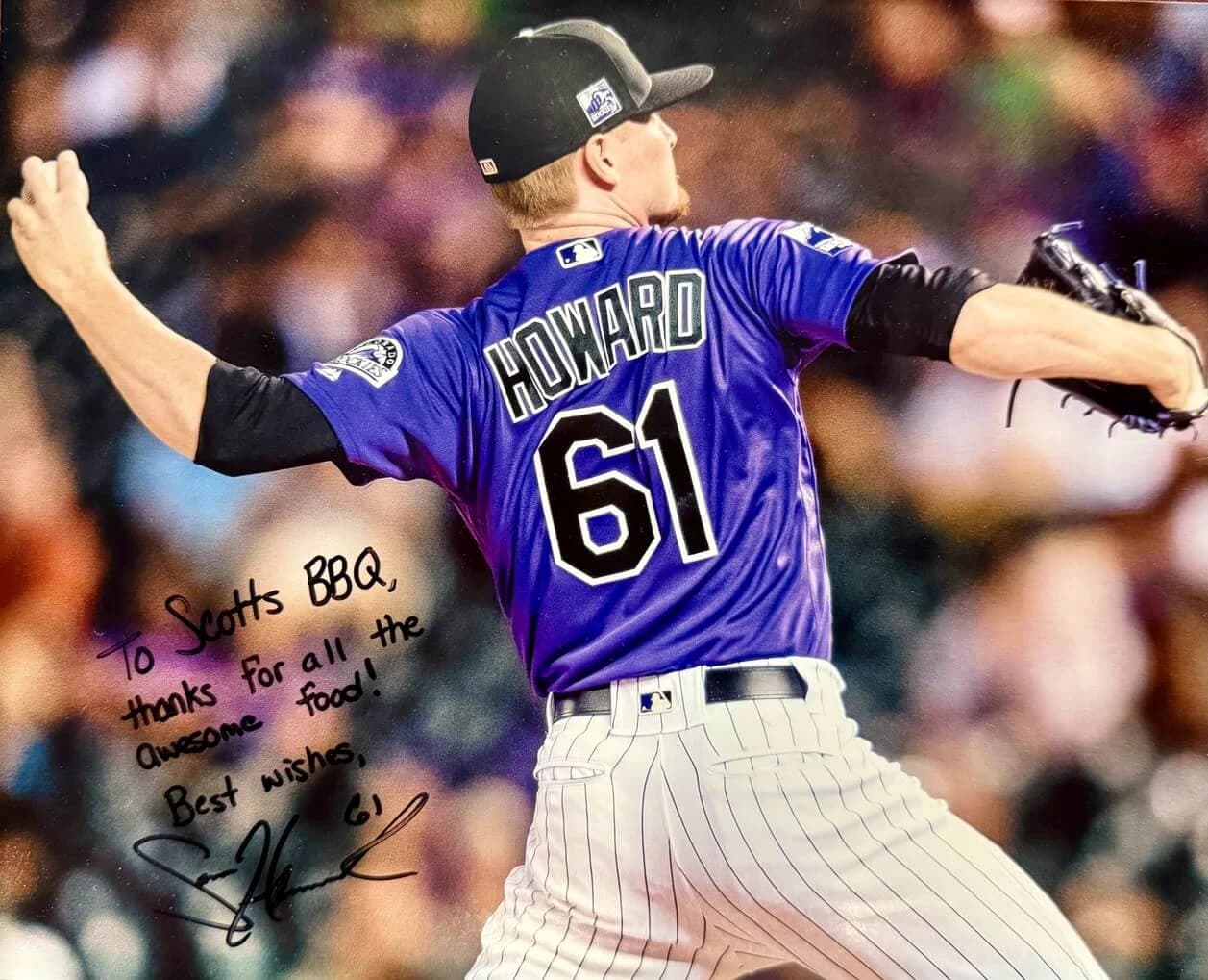 Sam Howard at Scott's Walk-Up Bar-B-Q